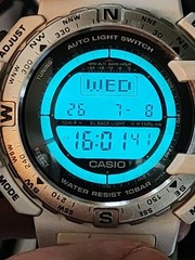 CASIO PRO TREK PRT-40 Triple Sensor Men’s Watch Used
