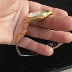 Casio Men’s Vintage Battery Working Watch New Gold Color