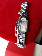 Tissot 1853 watch/girl/doll 19cm or +/case 2.3cm/blue/pulse 1.5cm.