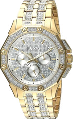 Bulova Octava 98C126 Crystal Collection Chronograph Steel Gold Tone Men’s Watch