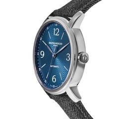 New Baume & Mercier Classima Automatic Blue Dial Fabric and Men’s Watch 10708