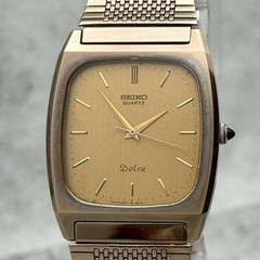 1981 Model Working Seiko Dolce Super Hard Alloy Stripe 5931 5341