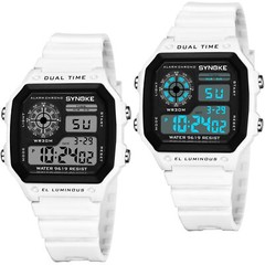 Digital Watch Men’s Women’s Sport Band Wrist LED Waterproof Chronograph Repeater