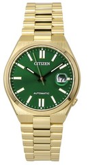 Citizen Tsuyosa Stainless Steel Green Dial Automatic Dress NJ0152-51X Mens Watch