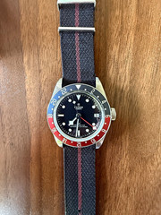 TUDOR Black Bay GMT 41mm Auto Black Dial 24-Hour Bezel NATO Box Papers