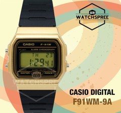 Casio Standard Digital Watch F91WM-9A
