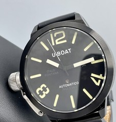 U-BOAT Classico 53 Limited Edition /1000 Black PVD Swiss ETA 2824 Automatic 53mm