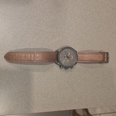 Vincero Watch – Chrono S2 40mm Gunmetal/Brown Chronograph, Men’s