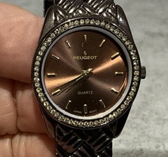 Peugeot 7040 Brown Women’s Watch PARTS OR REPAIR