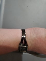 Vintage MERONA Wristwatch for Women Clip Watch Bracelet Quartz Color see Photos