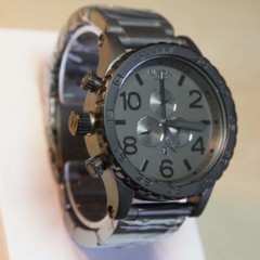 NEW Authentic NIXON Watch Mens 51-30 CHRONO Gunmetal A0831062 GIFT FAST SHIPPING