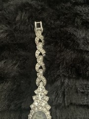 Vintage Xanadu Quartz Watch Mineral Crystal Bracelet Watch-Needs Battery