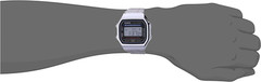 Reloj Casio Vintage A168WA-1 con electroluminiscencia para hombre