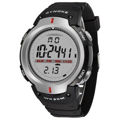 Men Digital Sport Watch LED Display Waterproof Alarm Multifunction Wristwatches
