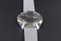 Seiko 5 Actus 7019-8010 Automatic 21J Day-Date Black Dial Vintage Japan
