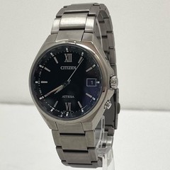 CITIZEN Attesa CB1120-50G Black Case Size 3.5cm Unisex Used Watch #61016
