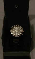 Bulova Marine Star 45mm Stainless Steel Black Case with Stainless Steel Black…