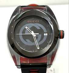 Gucci Sync 137.1 Quartz Watch 46mm Sapphire Glass Mens