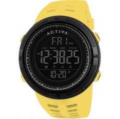 Activa X Invicta ACW1915-001 Digital Essentials 50mm Yellow NWT Box