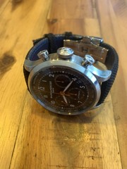 Baume & Mercier Capeland Auto Chronograph Tachymeter Date Black Dial 44mm