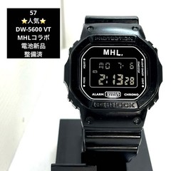 57 G-SHOCK CASIO DW-5600VT MHL New battery Refurbished