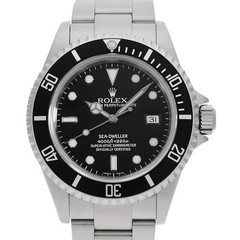 ROLEX SEA-DWELLER 16600 black Z Number second hand mens
