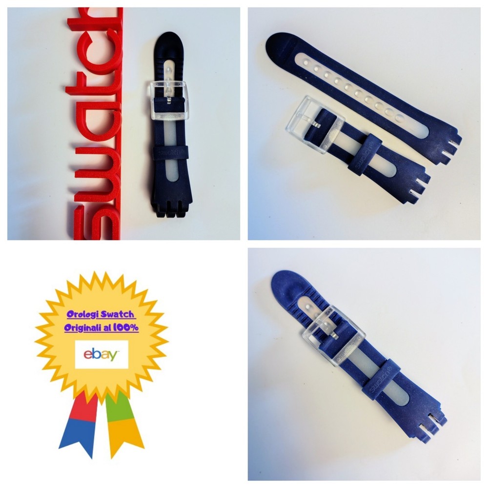 Swatch Strap New Fun Scuba SUGK100 Whale Ride Diver Wrist Watch