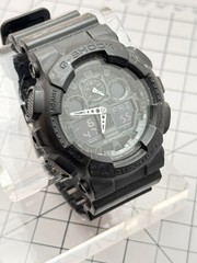 Casio GA-100-1A1 G-Shock 51mm Quartz Ana-Digi Chronograph New Battery