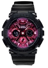 Casio G-Shock Burgundy Dial Quartz Sports GMA-S120RB-1A Women’s Ladies Watch