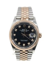 Rolex Datejust Diamond 18K/Stainless Steel Watch 126231