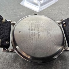 Timex Weekender Watch Men 37mm Black Dial Silver Tone Round T2N647 New Battery Q