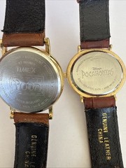 Mix Lot of 8 VTG Cartoon Character Wristwatch Untested SOLD AS IS Disney Etc