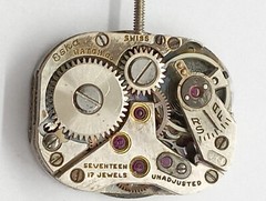 Vintage Ladies ESKA watch Movement Swiss Made Good Balance Parts
