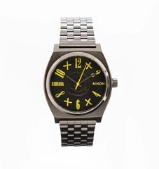 Nirvana Time Teller/Black Nirvana Smiley Face