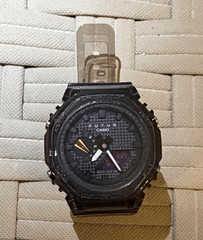 Casio G-SHOCK Black Analog-Digital Quartz Resin Watch Alarm Chronograph Date