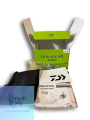 DAIWA 21 TD BLACK MQ 3000D Overseas Model Certate