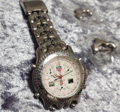 TAG Heuer S/el Ayrton Senna Model CG1111-0 Chronograph Quartz Mens Watch