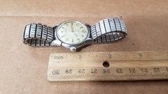 VTG Benrus Shock Absorber Wind-up watch Scratches on glass, ingraved Working VGC