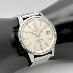 Seiko Matic Self Dater Watch 39 Jewels Automatic Men’s Marine Dolphin Used