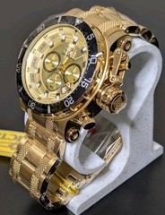 Invicta Coalition Forces Men’s Watch (Model 49093) – Triple Gold & Black