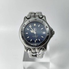 Tag Heuer S/el Professional WG1117-K0 Wristwatch 37mm Blue Dial Stainless Steel