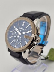 Gucci G-Chrono Men’s Black Dial Chronograph Watch – YA101205 ($1820 MSRP)