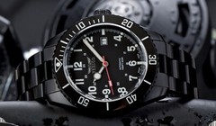 Tresod Men Ocean Master Swiss Made SW200 Automatic Black DLC Ceramic Bezel Watch