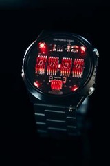 Rare Watch TimeRed (Splash Resistant, sapphire ) Futuristic retro led by RedCo