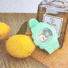 Casio BABY-G BGD-570BC-3 80’s Beach Colors Pastel Blue Wrist Watch Women babyg