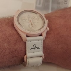 OMEGA x Swatch MoonSwatch Mission to Venus Chronograph Quartz 42mm Box Papers