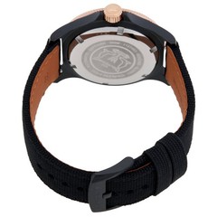 Glycine Combat Sub Automatic Black Dial Men’s Nylon Watch GL0093