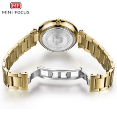 2017 MINI FOCUS Women Ladies Luxury Brand Quartz Watch Stainless Steel Watches