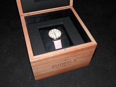 Shinola Detroit Watch – The Agnes – Argonite – 32 mm – New In Wooden Box