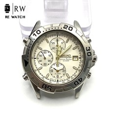 [Used] SEIKO 7T32-7G50 Watch, Silver
